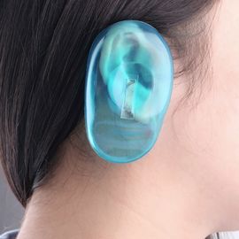 Κίνα Προστατεύστε τις καλύψεις αυτιών σιλικόνης, μπλε σαφές αυτί σιλικόνης για την προσωπική χρήση/Hairdressing σαλόνι εργοστάσιο